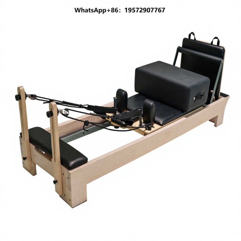 Yoga Fitness Pilates Reformer - Łóżko do ćwiczeń Pilates z ramą,