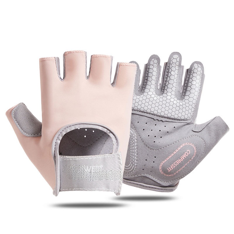 Yoga Fitness Bar - Damskie rękawiczki do jogi, fitnessu i