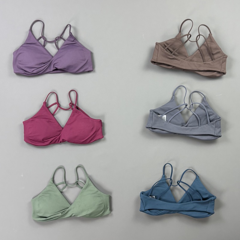 Yoga Và Fitness - Biustonosz sportowy Vision Women z dekoltem