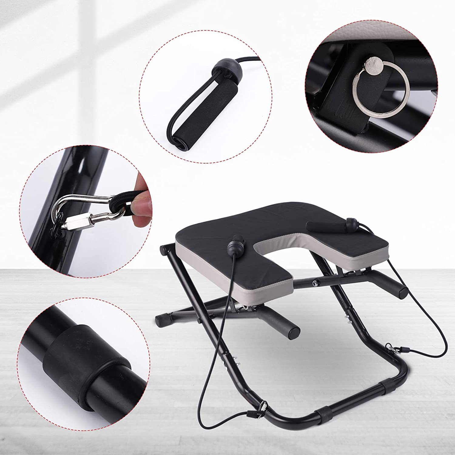 Yoga Fitness Band - Regulowane składane krzesło do jogi z