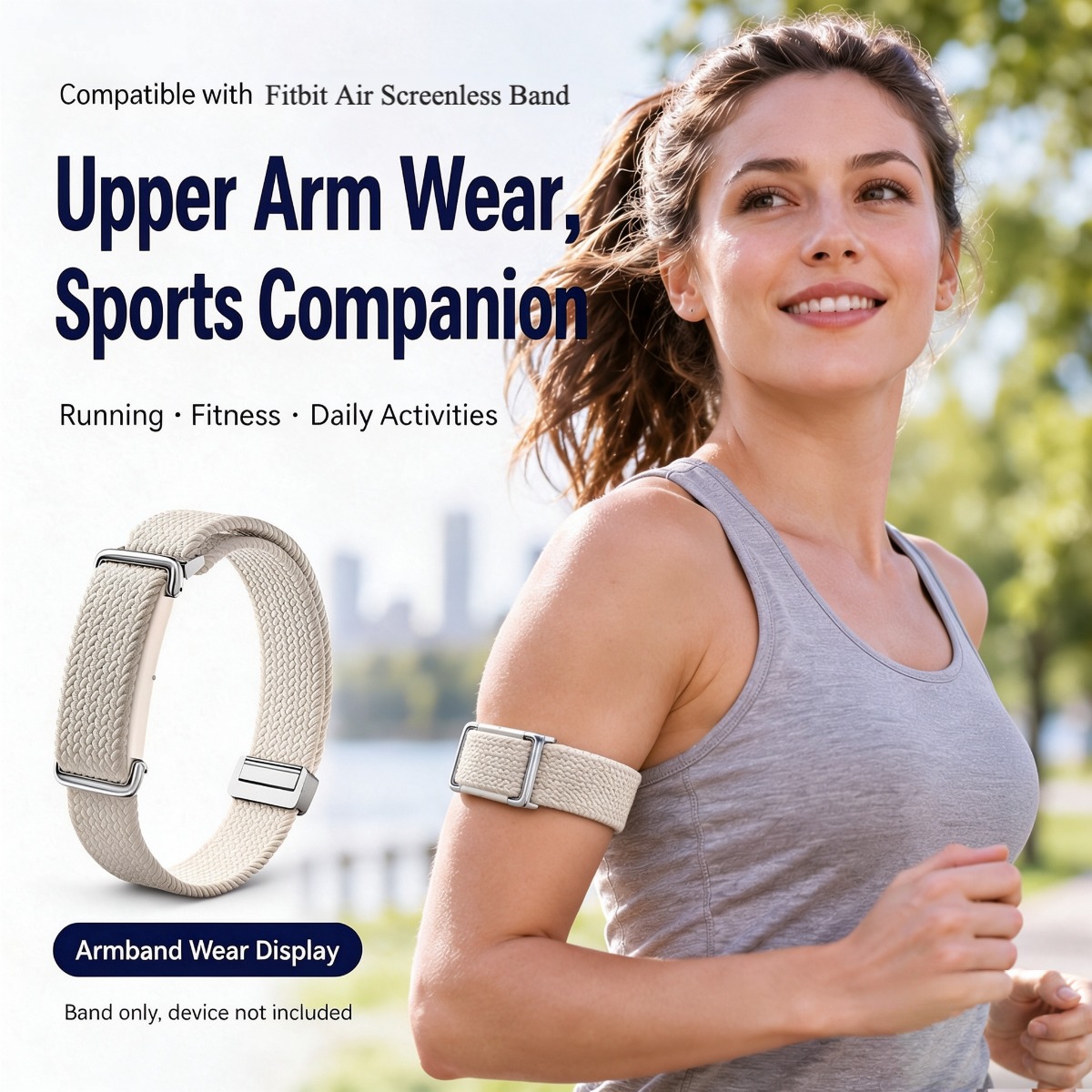 Wrist Wraps Fitness - Nylonowa opaska na nadgarstek i ramię