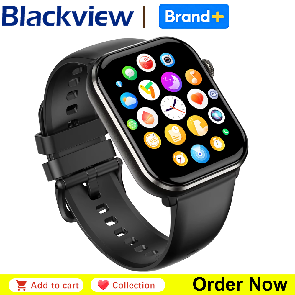 Wrist Wraps Fitness - Smartwatch Blackview R60 z funkcją połączeń
