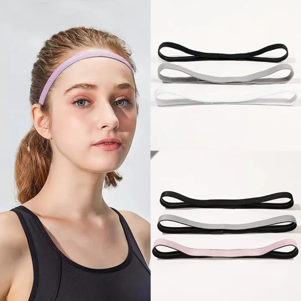 Stretch Strap Yoga - 3/6 szt. Sportowe opaski do włosów