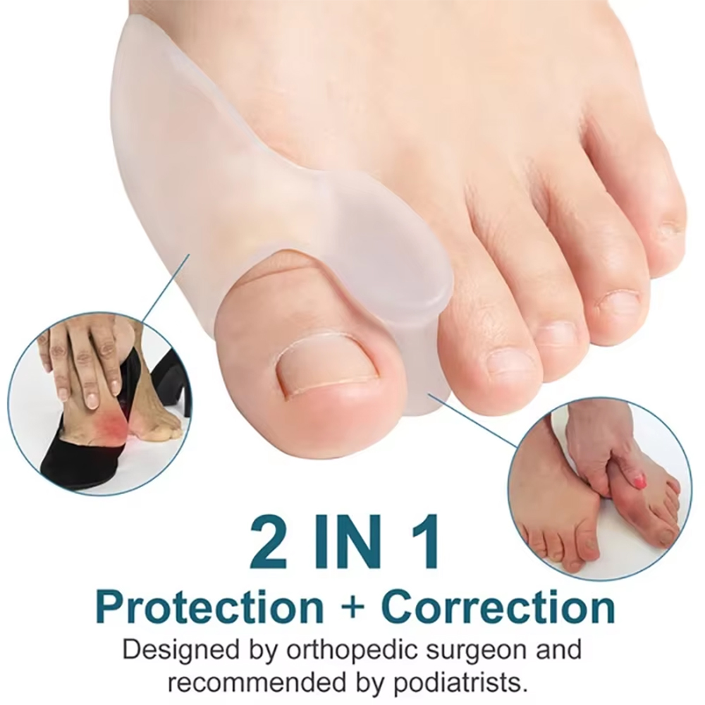 1 Para Ochraniaczy na Palce, S – Yoga Toe Separator recenzja i cena