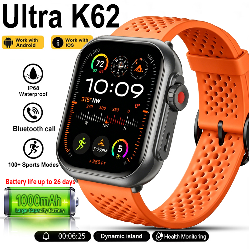 Nowy Smartwatch Watch Ultra K6 – Wrist Wraps Fitness recenzja i cena