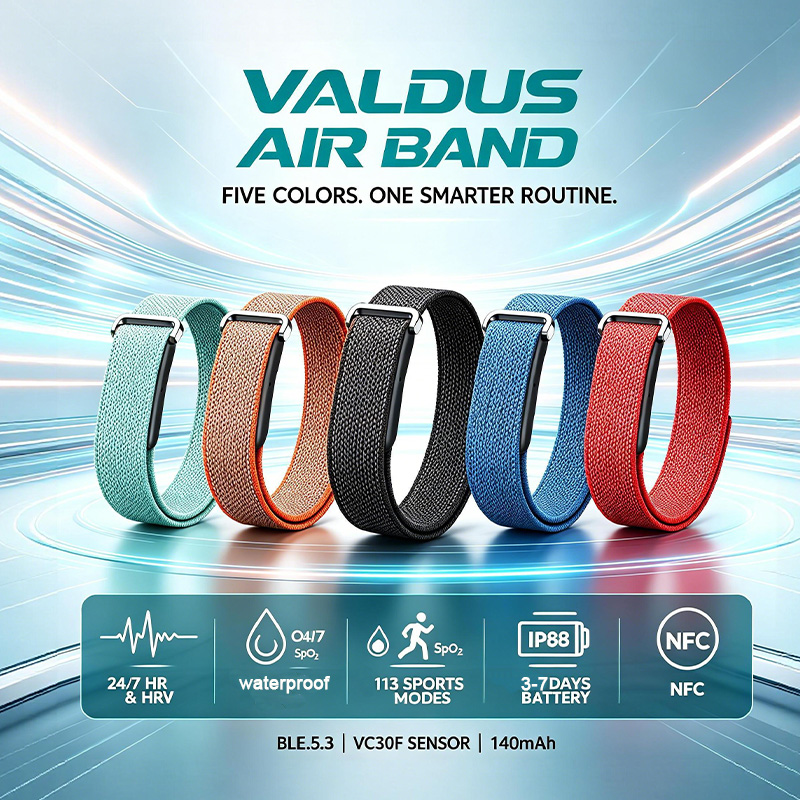 Inteligentna opaska VALDUS Air – Wrist Wraps Fitness recenzja i cena
