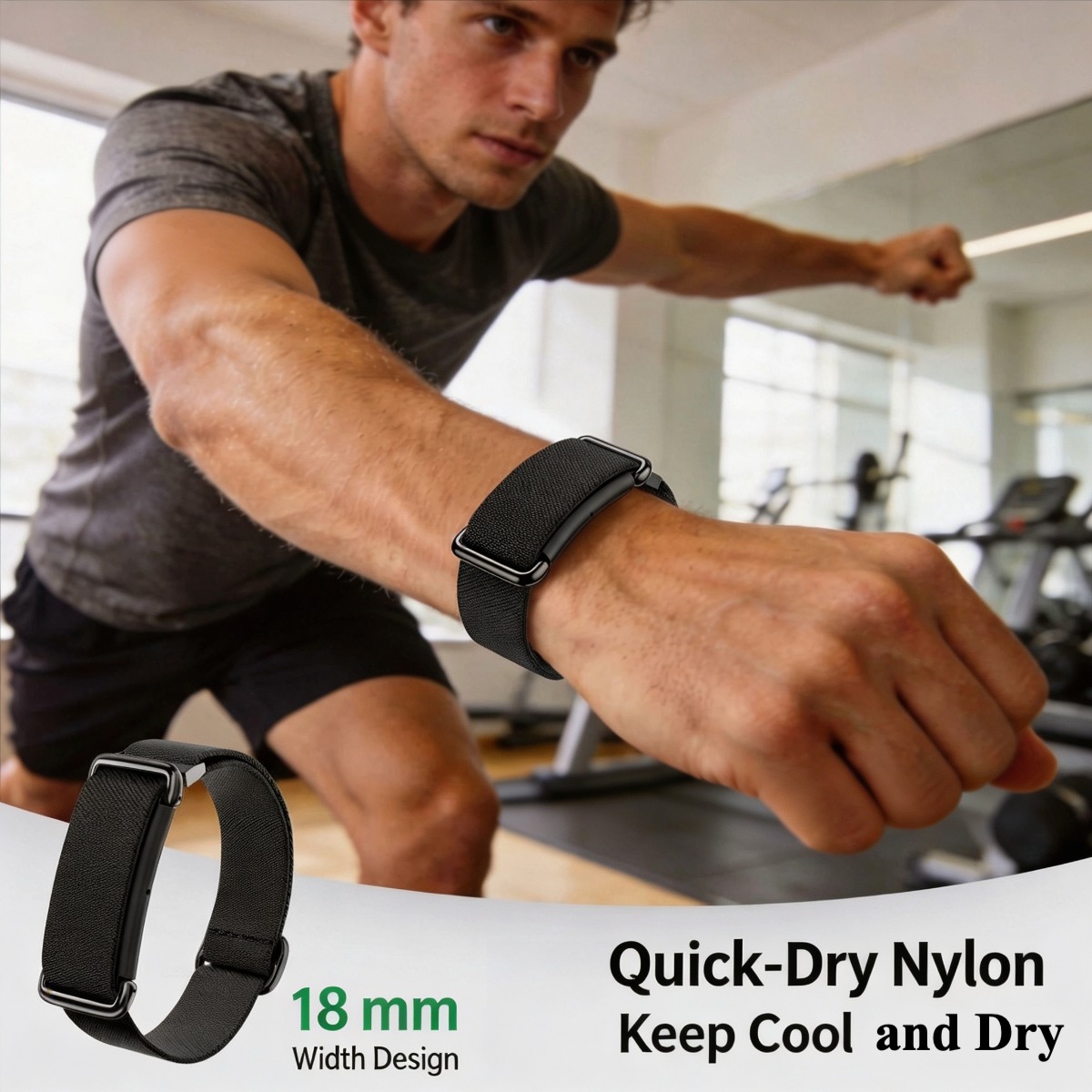 Nylonowa opaska na nadgarstek  – Wrist Wraps Fitness recenzja i cena