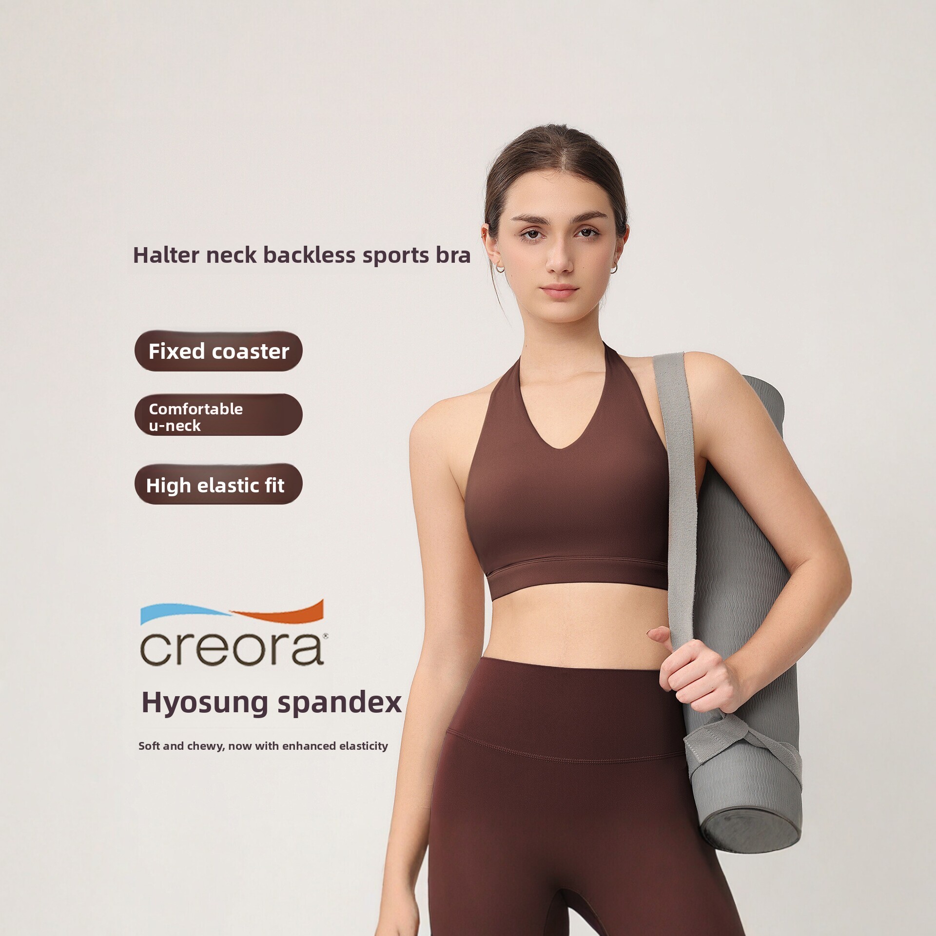 Damski sportowy biustonosz typ – Yoga Fitness Up recenzja i cena