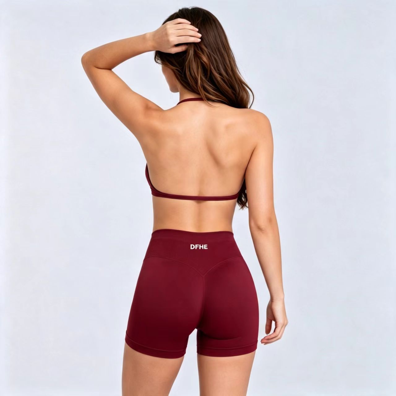 Damskie szorty fitness DFHE z  – Yoga Fitness Up recenzja i cena