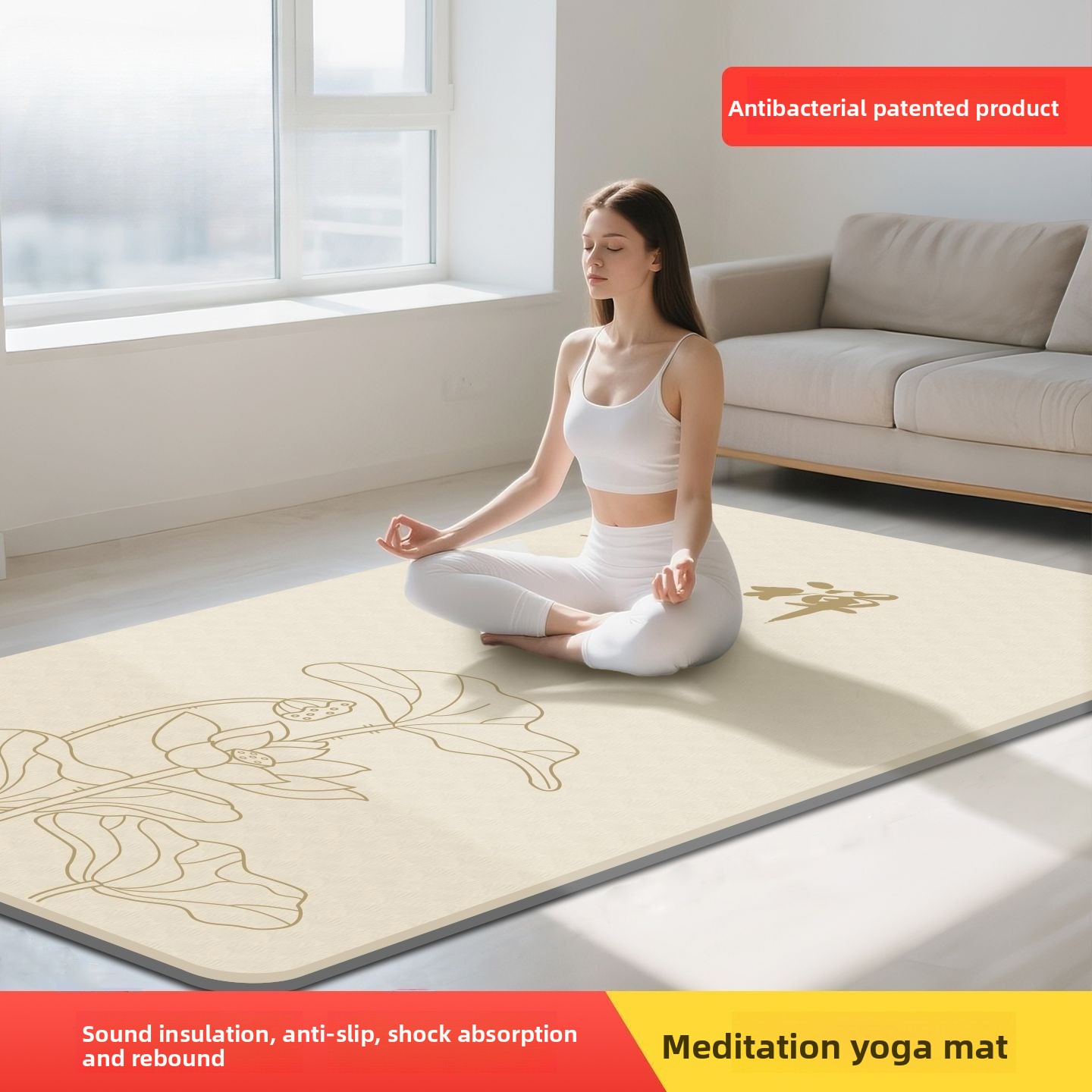 Mata do jogi dla kobiet do med – Yoga And Fitness Mat recenzja i cena