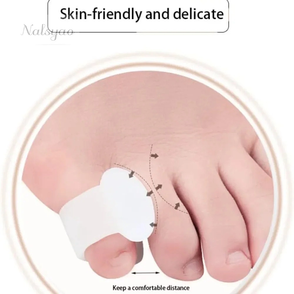 2 szt. Silikonowe oddzielacze  – Yoga Toe Separator recenzja i cena