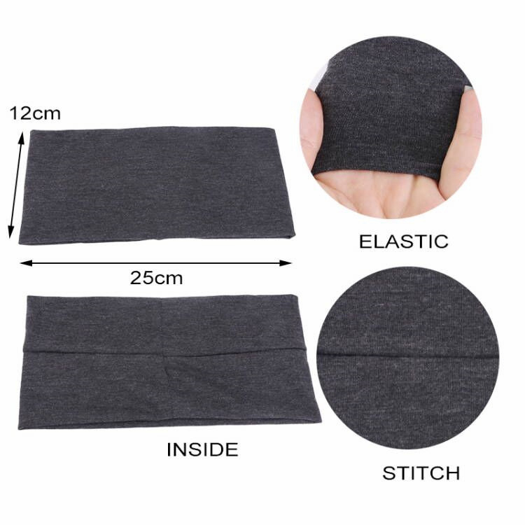 Jednokolorowa opaska na głowę  – Stretch Strap Yoga recenzja i cena